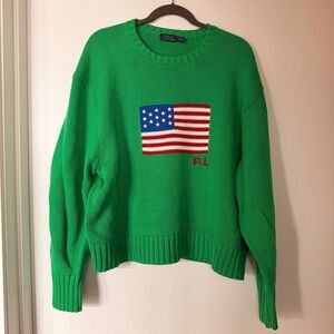 Polo Ralph Lauren American Flag Sweater